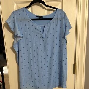 Light Blue Women's Top
